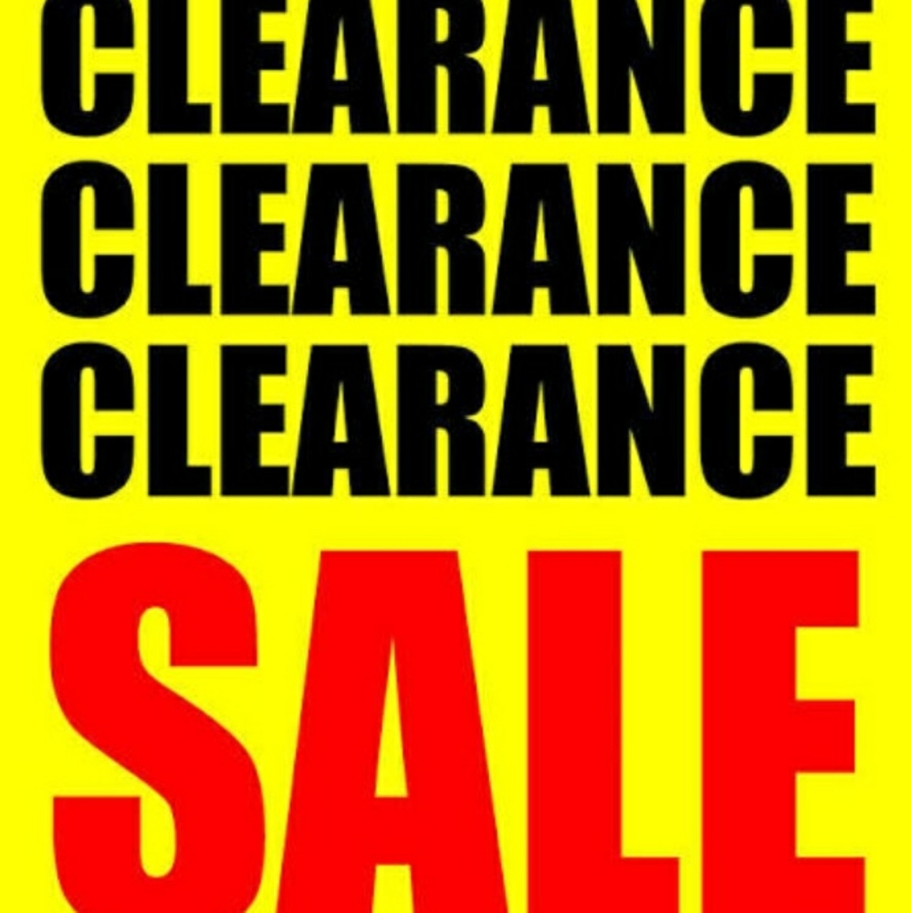 ☀️HUGE CLEARANCE SALE☀️